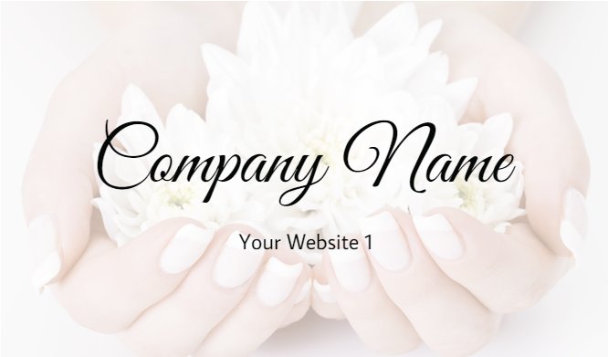 White tender nails Back thumbnail image