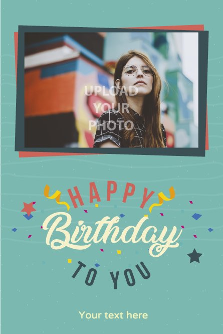 Blue-color super birthday