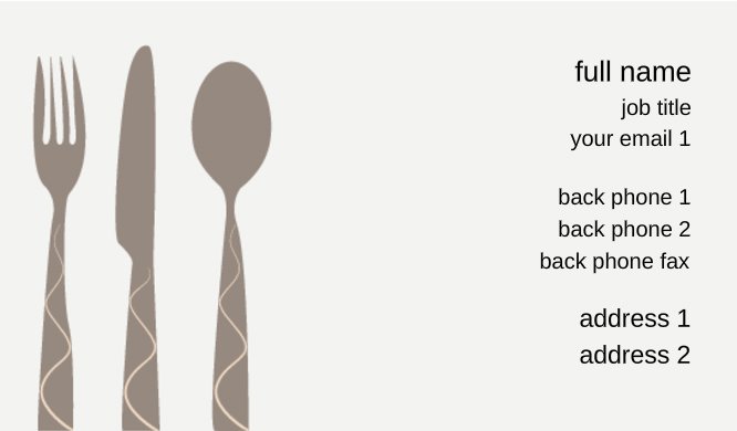 Culinary - Utensils / Silverware