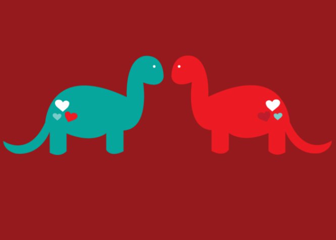 Dinosaur Valentine