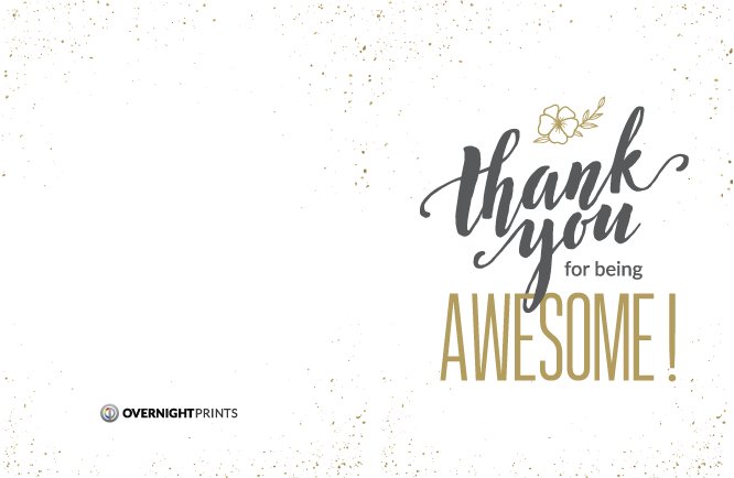 Thank you for being awesome