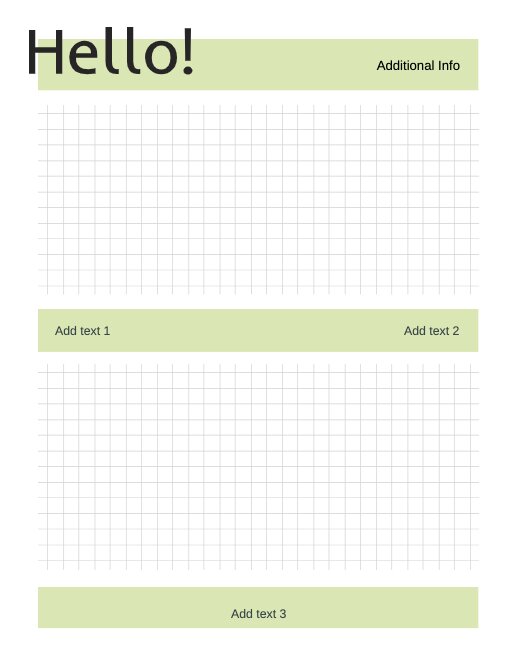 chequered 2 green notepad