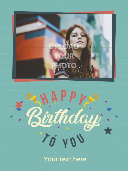 Blue-color super birthday