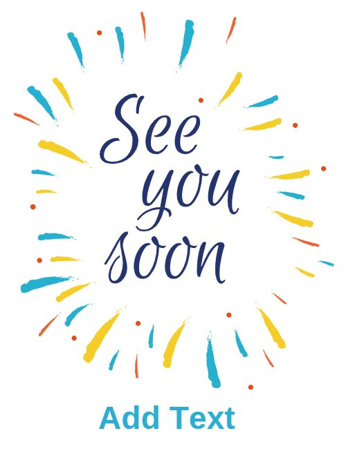 See You soon Cookie Rectangle 3x4