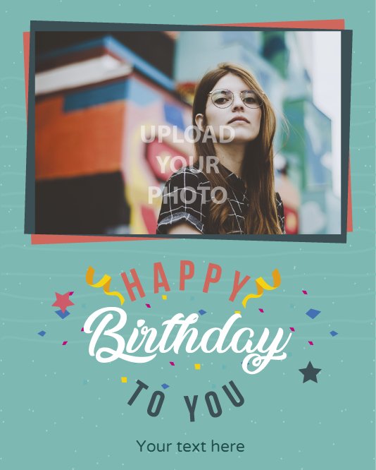 Blue-color super birthday