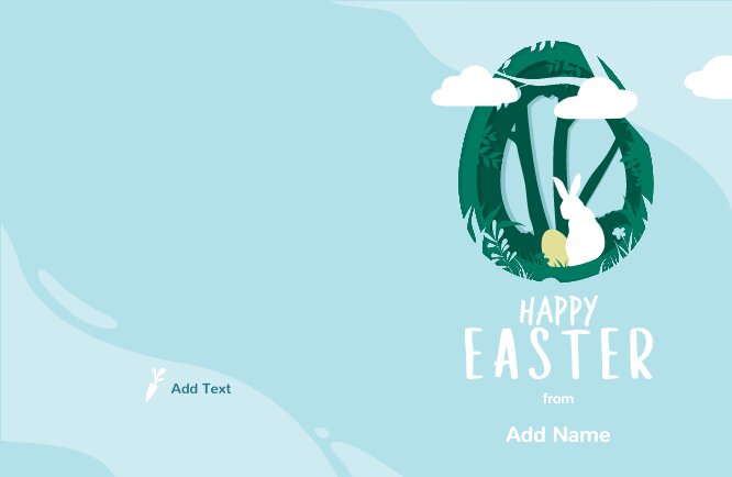 Easter GC carved egg