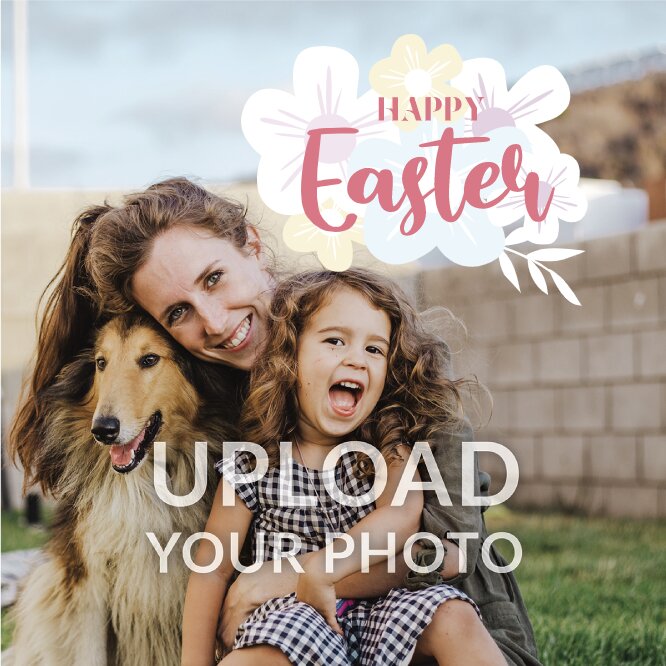 Easter flower greetings