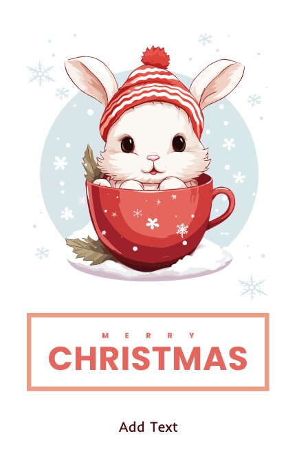 christmas rabbit