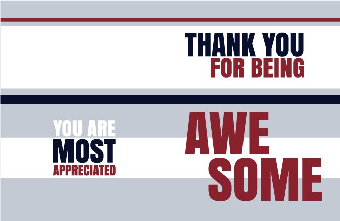 You are awesome grey stripes