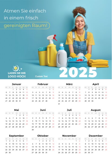 2025 calendar DE