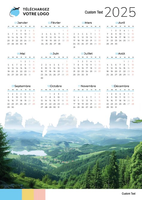 2025 calendar FR