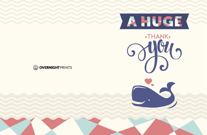 Thank you from whale beige